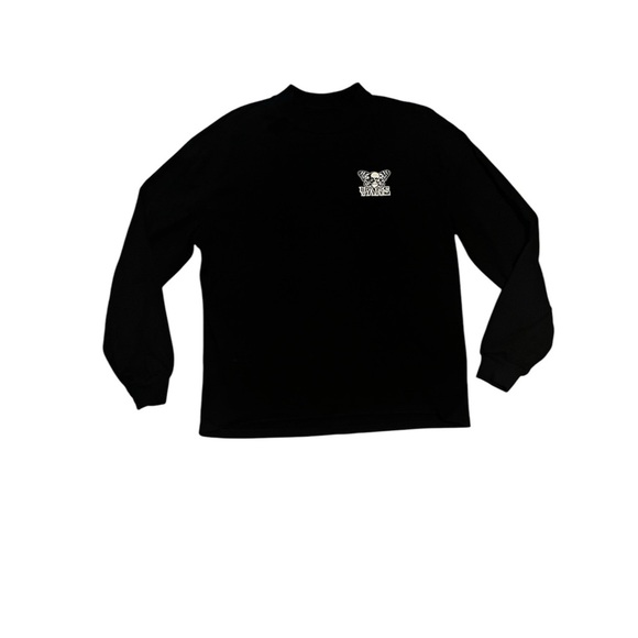 Black Long Sleeve Shirt with Tiger Logo - Picture 1 of 3